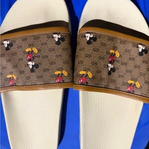 Gucci x Mickey Mouse Slides